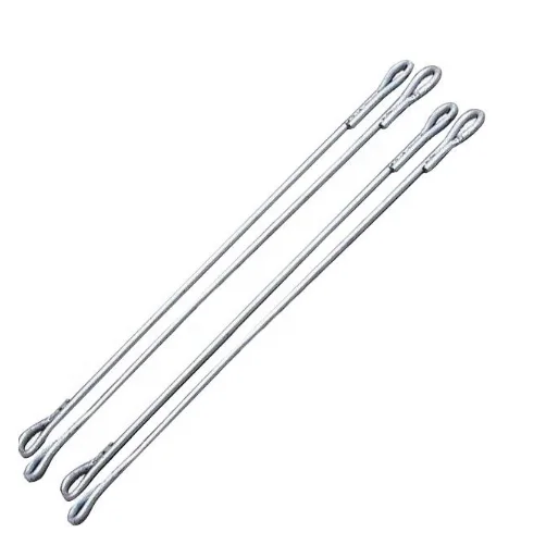 Hot Dip Galvanized  Thimble Eye Anchor Rod of overhead line accessories  high quality