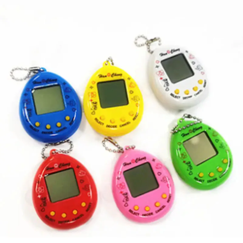 Pet Egg Type Tamagotchi Game Console 168 Animals in One Classic Handheld Electronic Pets