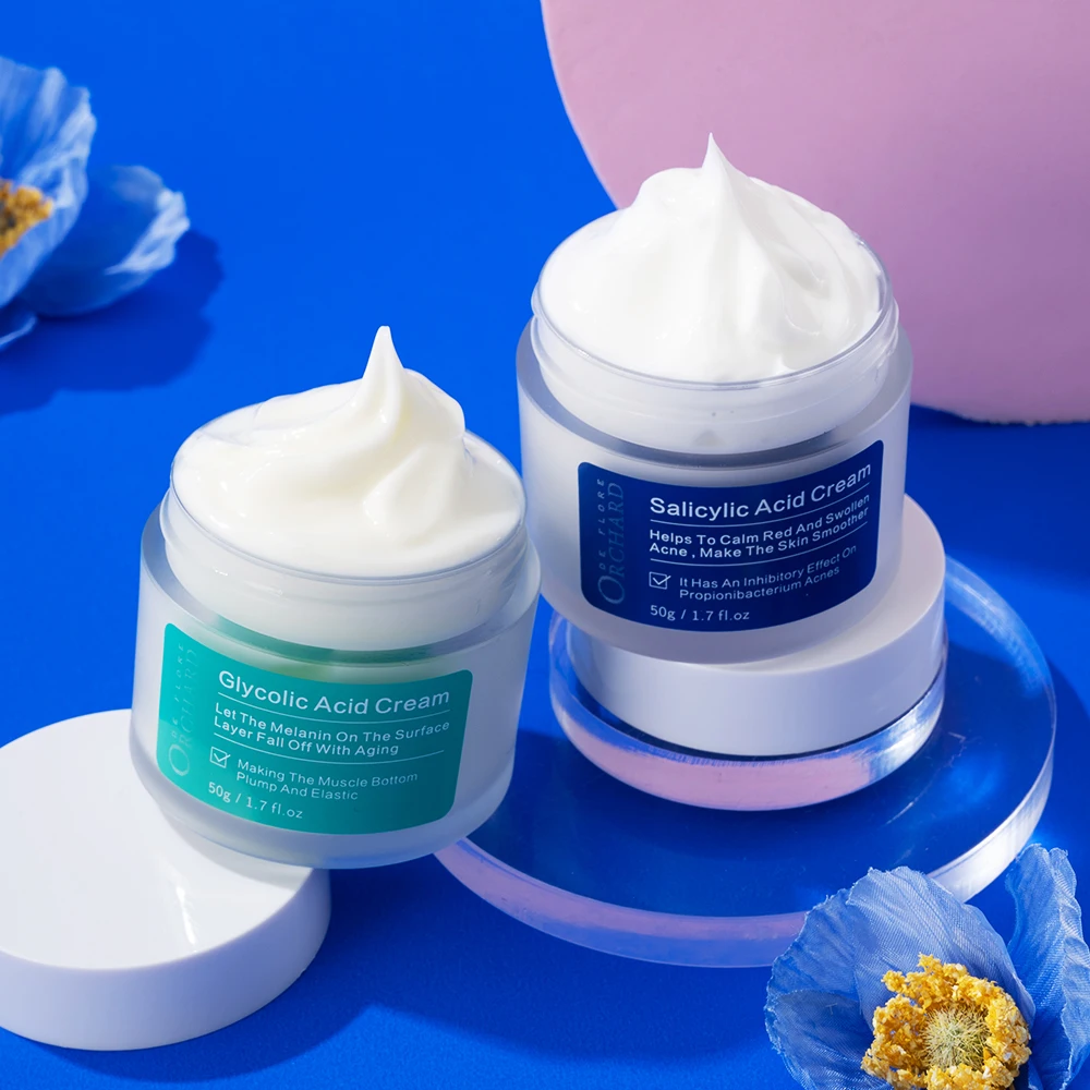 Custom Skin Care Acne Treatment Relieve Redness Salicylic Acid Acne Cream