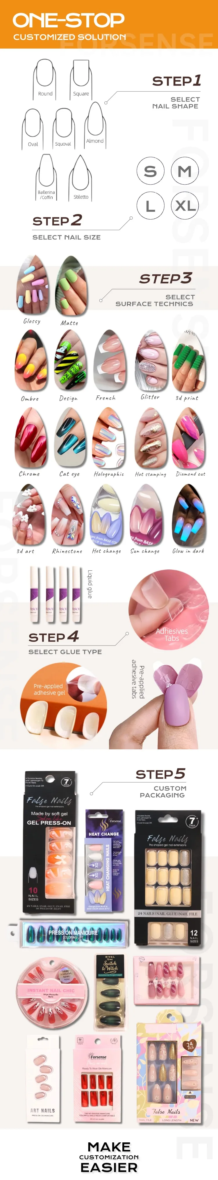 Custom nail-art display