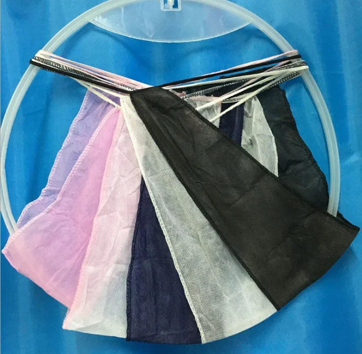 Spa Intimates Ladies Bikini Bottoms  Disposable Women Underwear for Spa durable Hypoallergenic Material