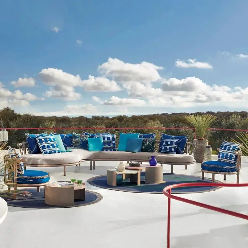 Rattan Garden Sofa Set Outdoor Garden Furniture Wicker Garden Sofa Dining Table Exclusive Quality Wholesale Rattan Furniture