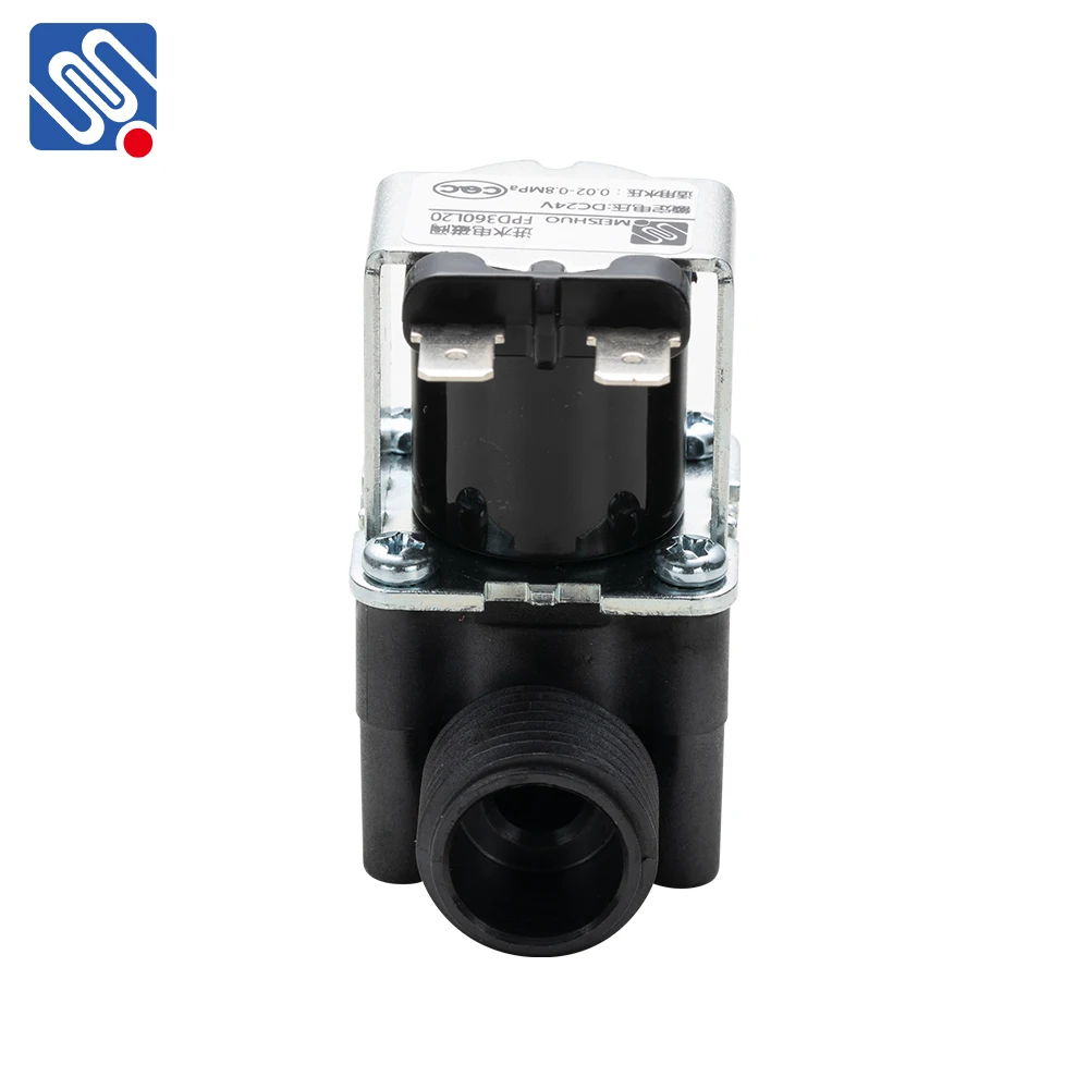 Meishuo FPD360L20 micro solenoid plastic 220v ac 1/2 inch water valve for washing machine