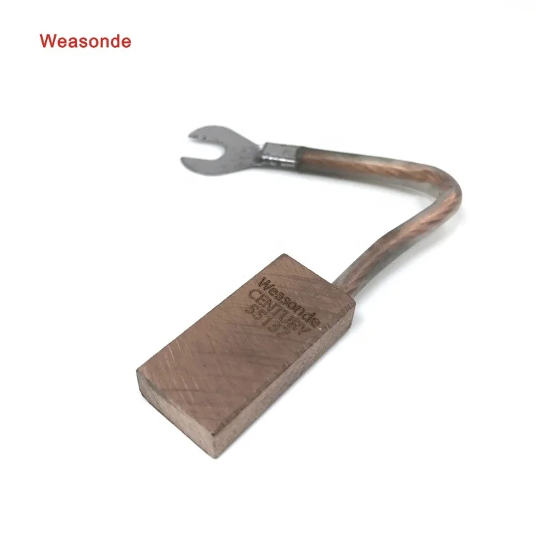 Weasonde customized high copper graphite earth carbon brushes for electric machinery equipments