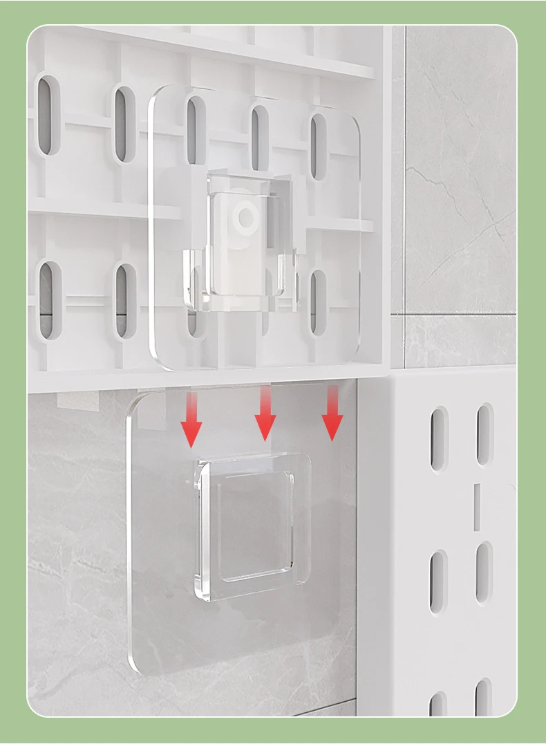  Pegboard Combination Kit Modular Hanging for Wall Organizer Crafts Organization  Ornaments Display Nursery Storage_24