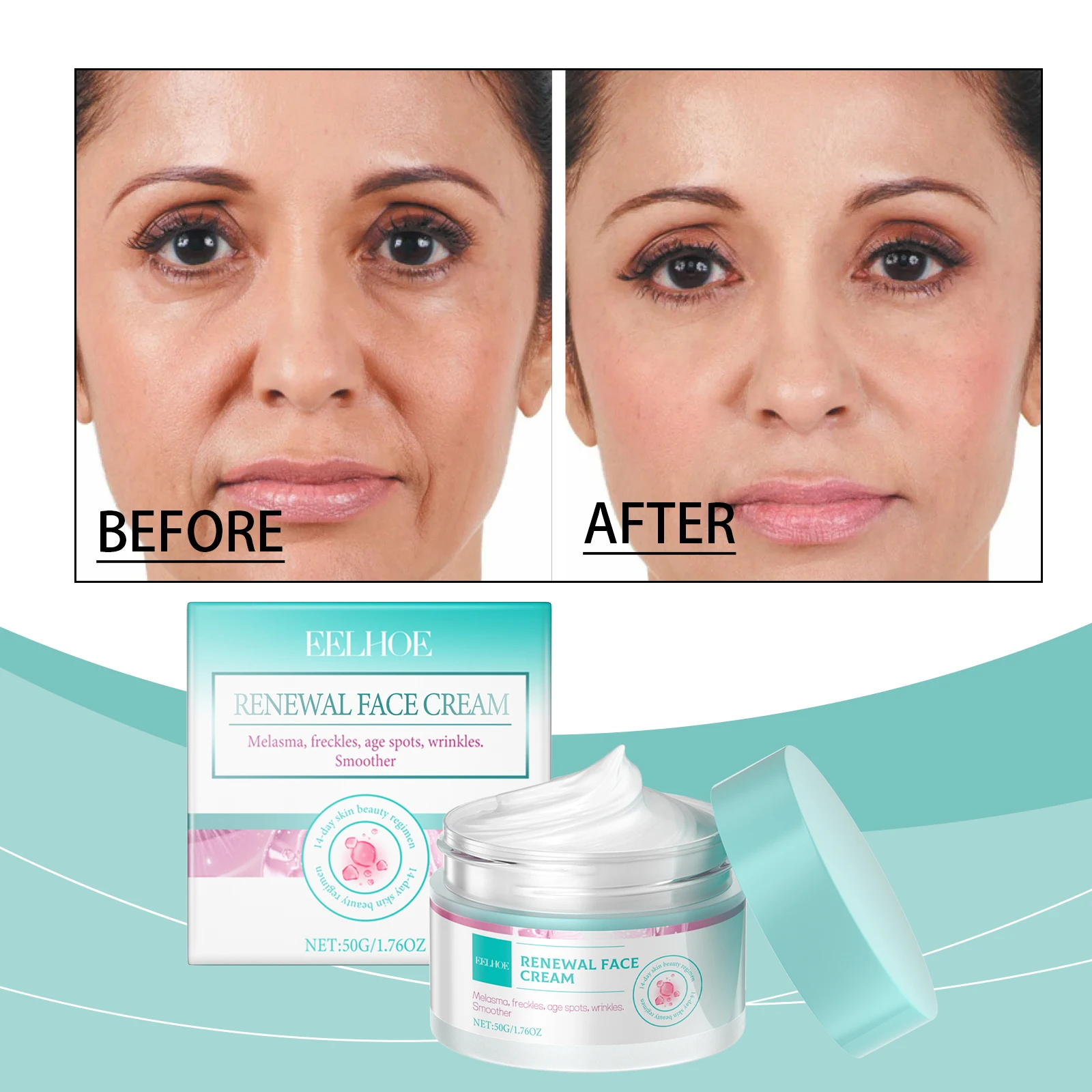 EELHOE Wholesale Face Cream Firming Best Face Cream Organic Unisex Natural Face Cream