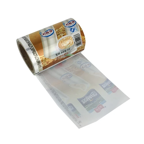 Wholesale low moq customized automatique ice lolly food sachet packaging ice candy wrapper plastic laminating film roll