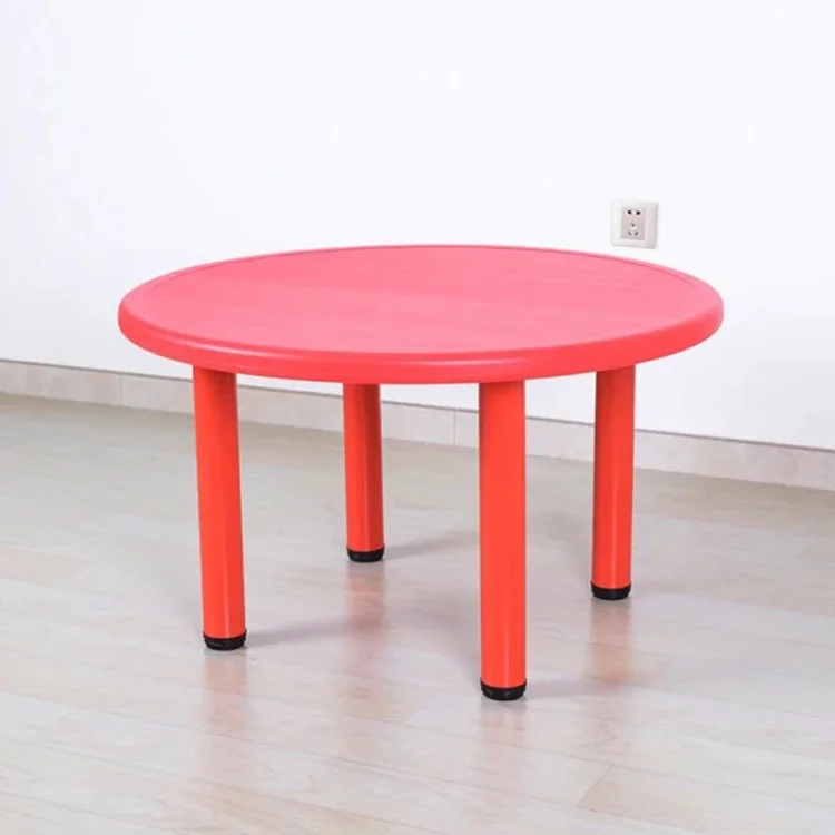 Round Table Kindergarten Kids Top Brand New Classroom Bedroom School Furniture round plastic table