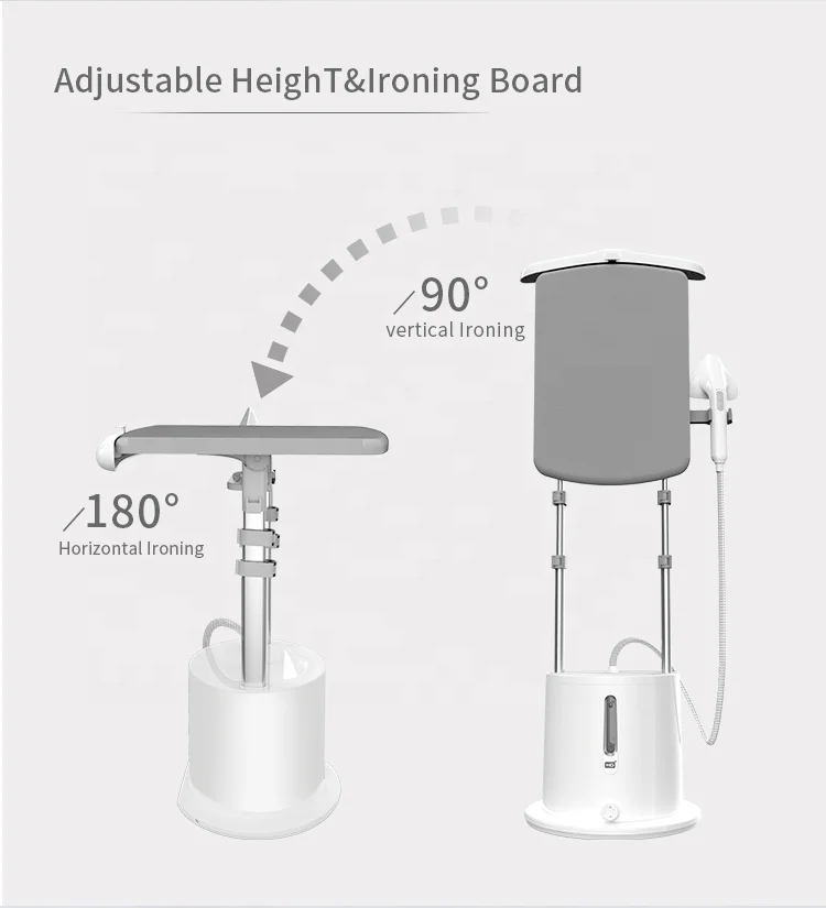 2000W/2280W Handheld Electric Garment Steamer Gear Adjustable Vertical Flat Steam for Hotel Use for Standing Ironing