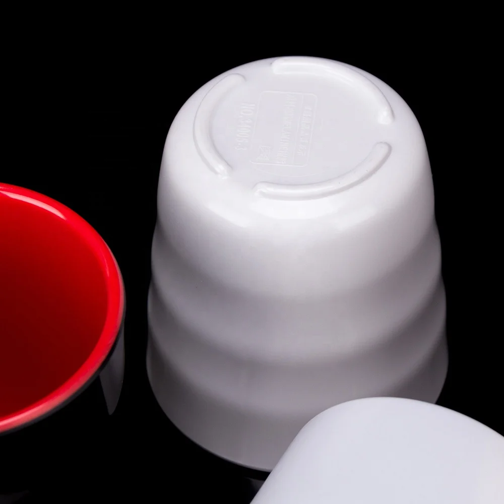 Wholesale Food Grade Unbreakable Plastic Water Cup Cheap Reusable Party Custom Melamine Beer Cups