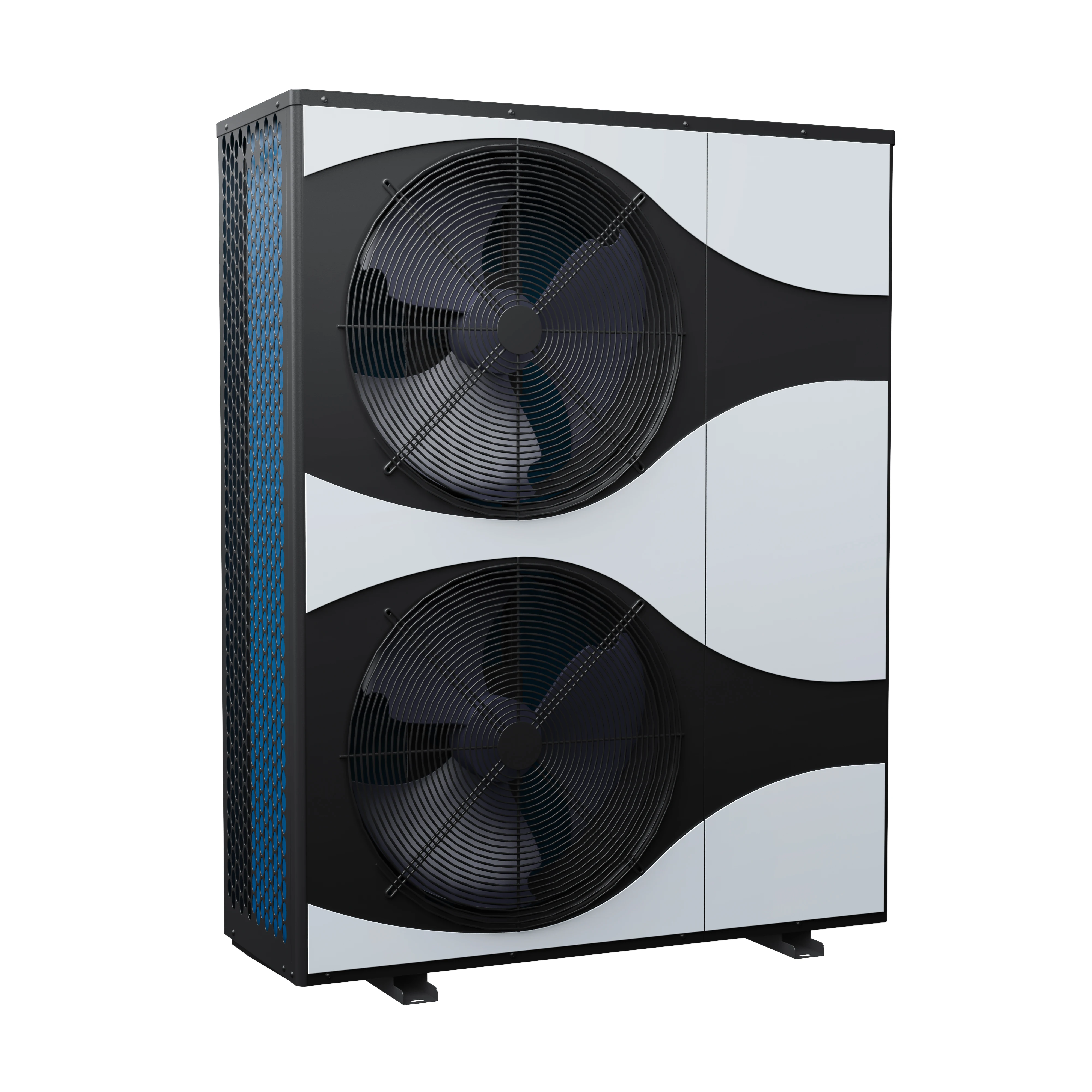 Europe Market Heating Cooling Air to Water Heat Pump WIFI R32 EVI DC Inverter Air Source Heat Pump Water Heater