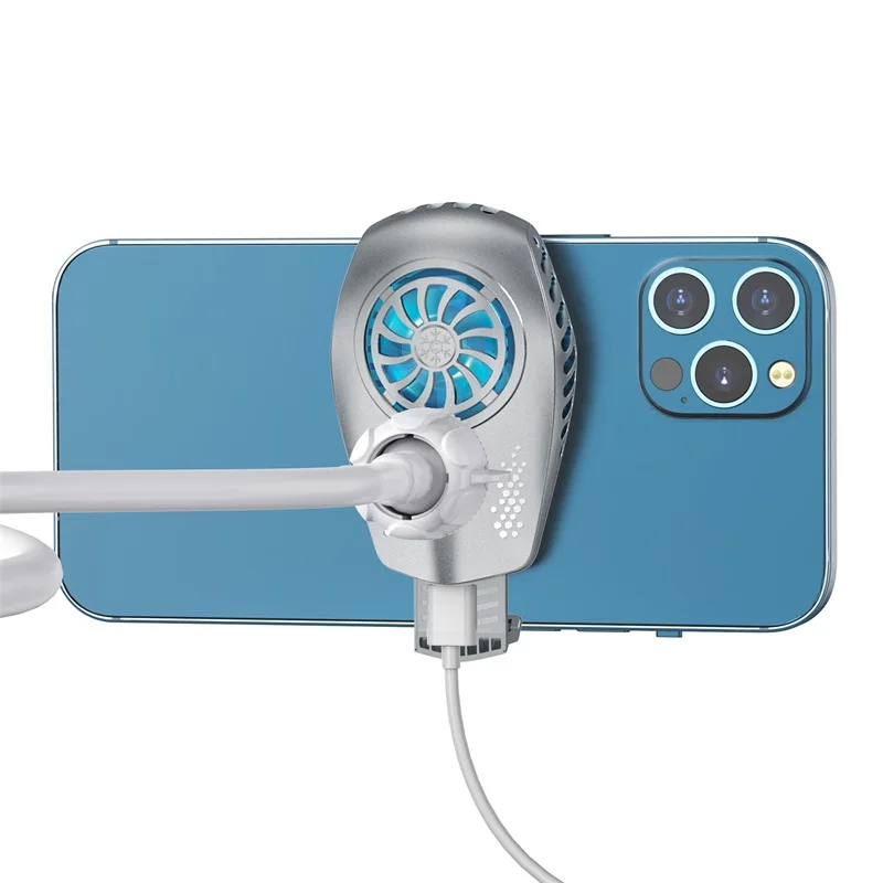 Mobile Cooler Semi Conductor Smartphone Cooling Android Mobile Phone Cooler Holder cooling fan Radiator bracket