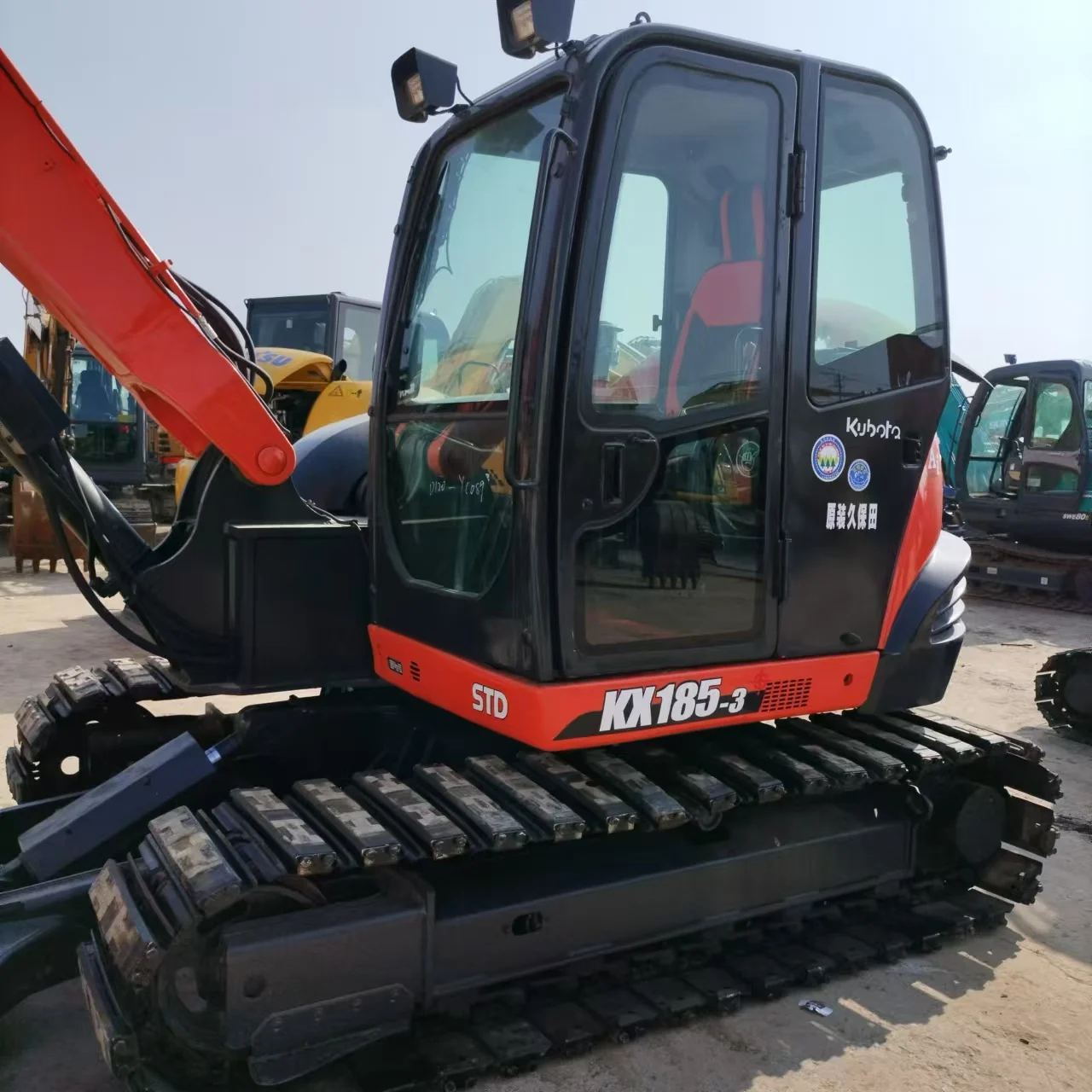 Экскаватор kx185-3 б/у kubota экскаватор 8 5 тонны для продажи