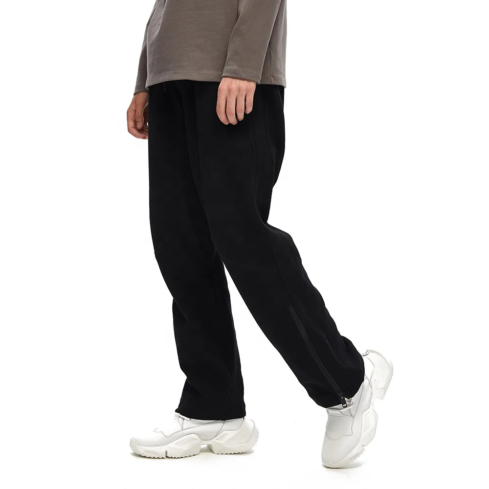 Fashion design custom organic cotton trousers sweatpants pants men