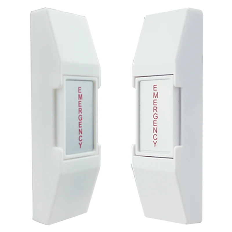 Plastic wired NO/NC/COM emergency button for emergency point