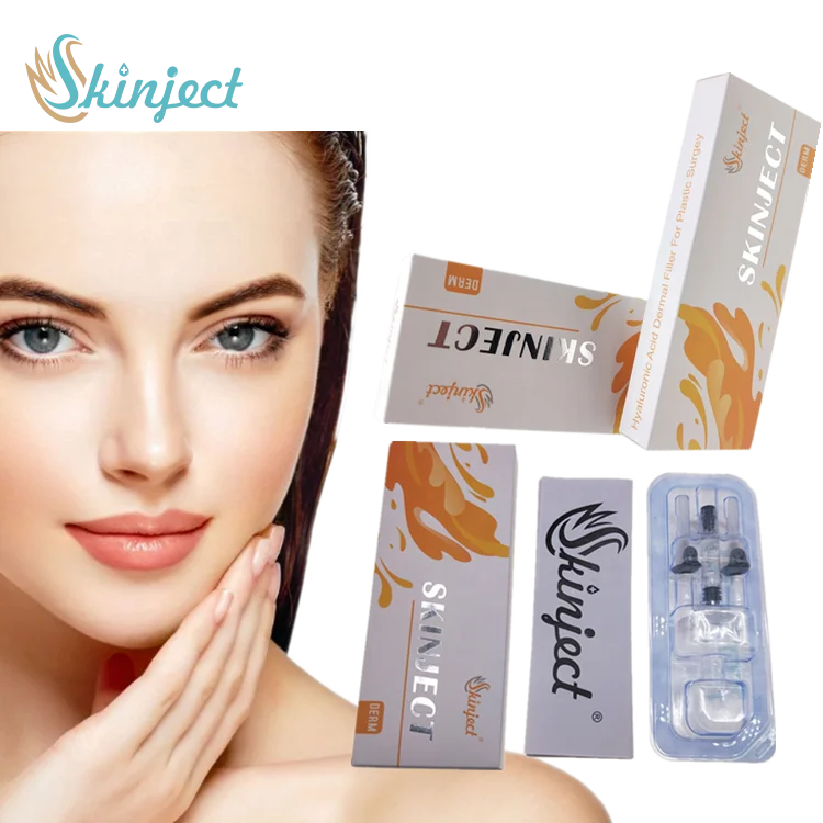 
Hyaluronic Acid 2ml Facial Dermal Filler Cross Linked Sodium Hyaluronate Price 