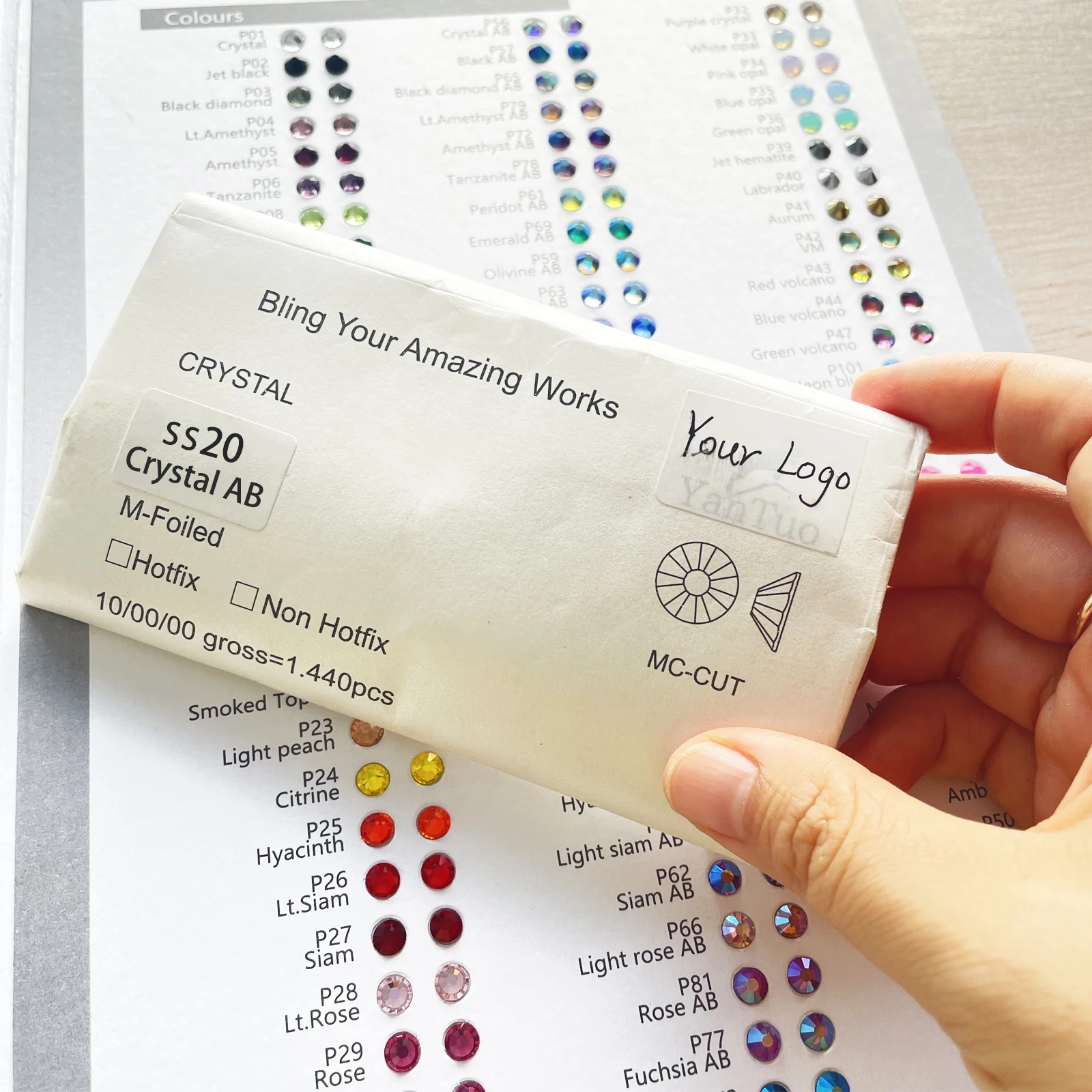 Wedding Shoes 1440pcs Crystal Glass Stone Flat Back Rhinestones High Quality Crystal AB Rhinestone 2 Bag Rhinestones Machine