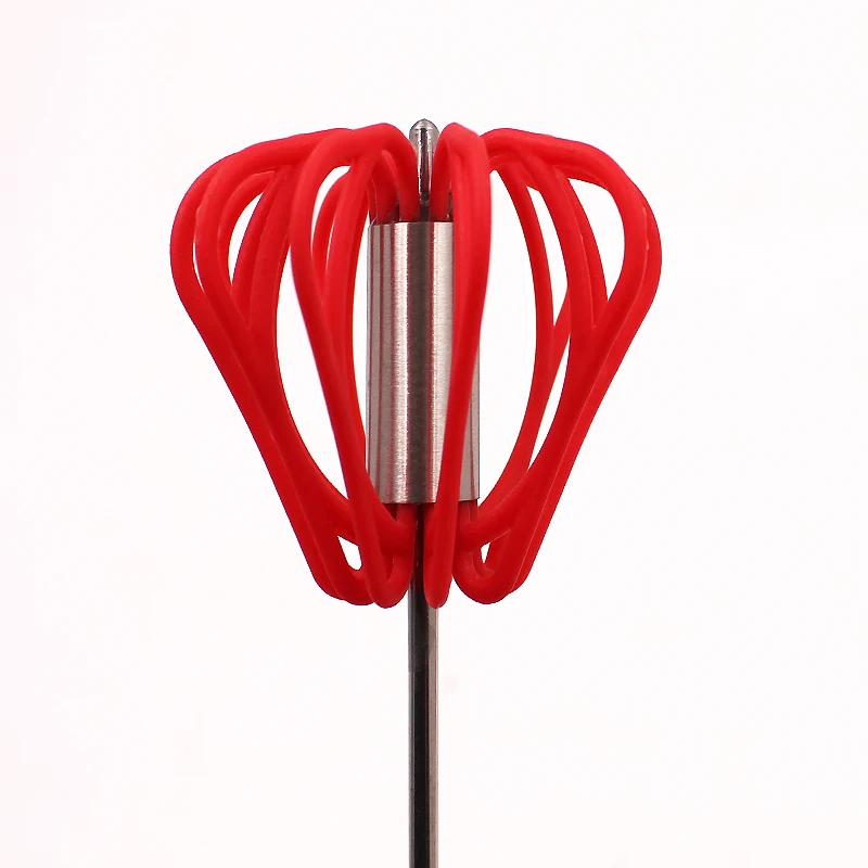 wholesale Semi-automatic Stainless Steel Function Of Egg Beater Mixer For Kitchen Rotary Egg Hand Whisk