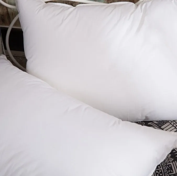 Wholesale Feather Pillow 5 Star Hotel Use Deep Sleep Quality Custom Size Natural Pillow