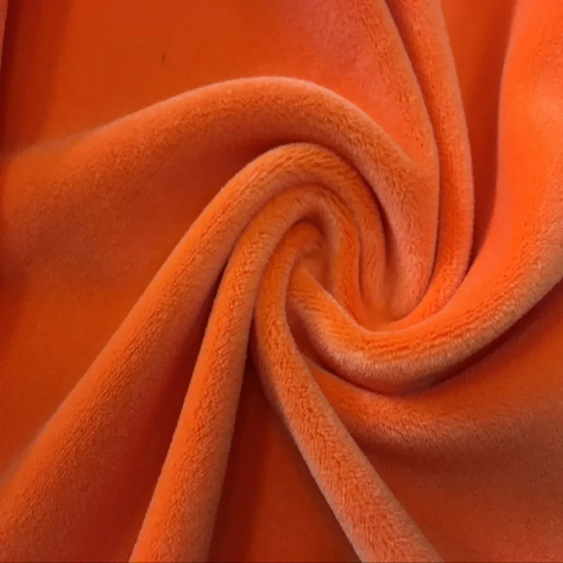 
Super soft 100% Dacron fleece Crystal velvet fabric, used for neck pillow, plush toys, bedding set 