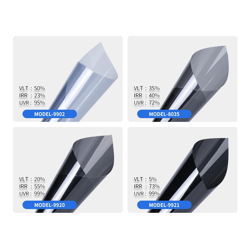 Top Quality A+ Series Hot Automobiles & Motorcycles Solar Window Film/ Car Window Film Tint