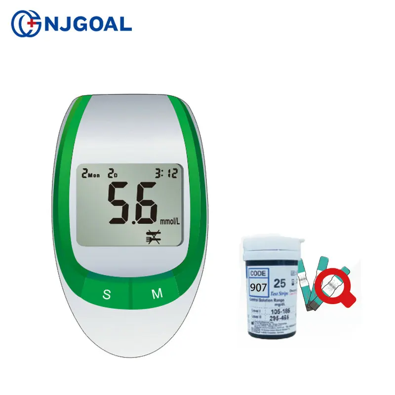 Buy from china online diagnosis tool digital blood glucose meter glucometer with Code strip