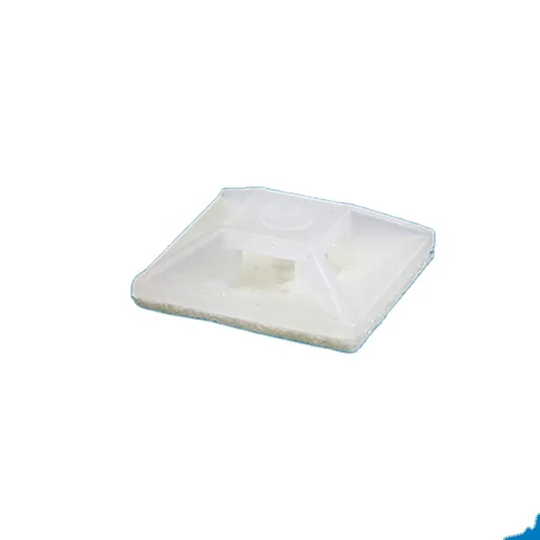 Nylon Adhesive Wire Saddle Cable Clamp Wire Organizer Wire Rope Clip 3M Adhesive Injection  Pa66,plastic 19*19mm CN;JIN