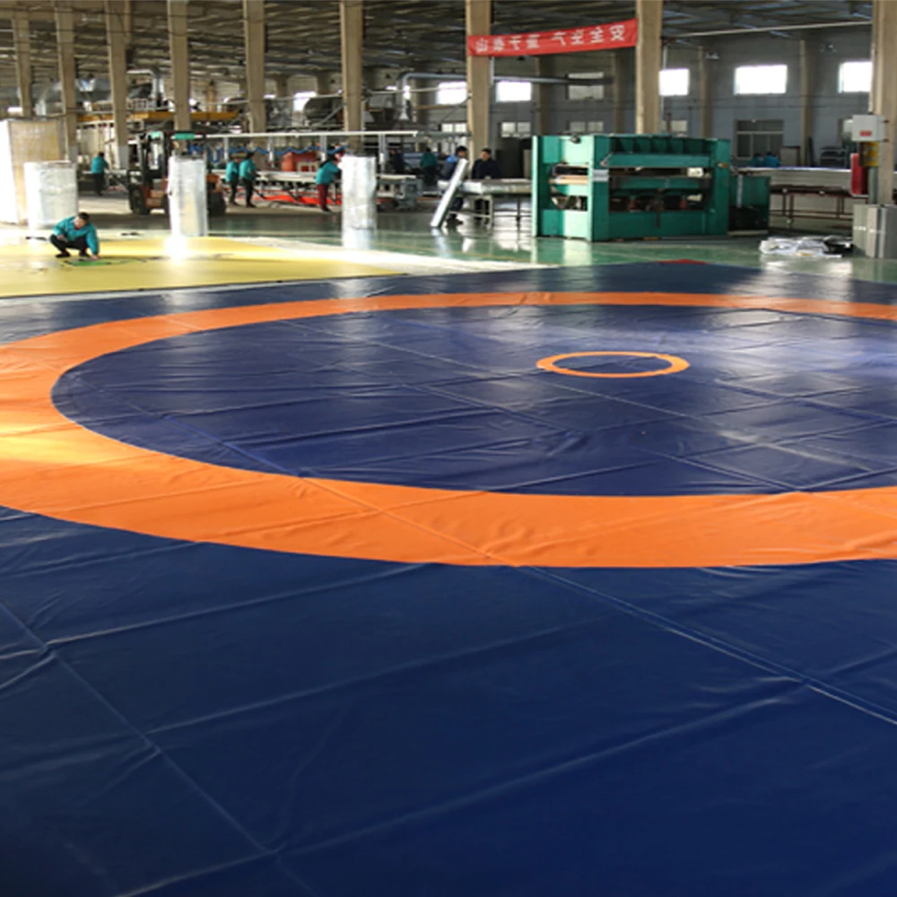 Cheap Price 120x120cm Blue Wrestling Mat Budo Tatami Eva Foam Mats Interlocking United Arab