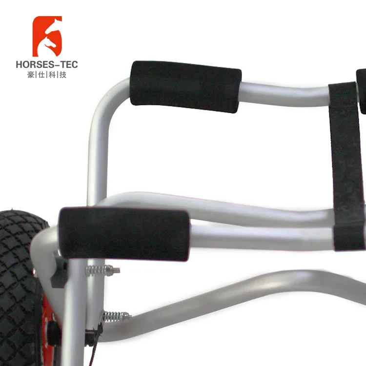 Foldable Aluminum boat carrier beach trolley canoe kayak cart