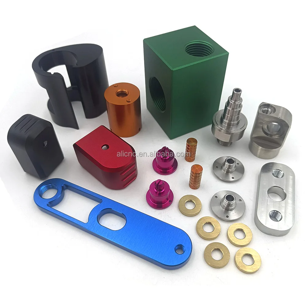 Custom Cnc Milled Lathe Turning Anodizing Machining Services Aluminium Customized Auto Motorcycle Small Metal Assembly Part