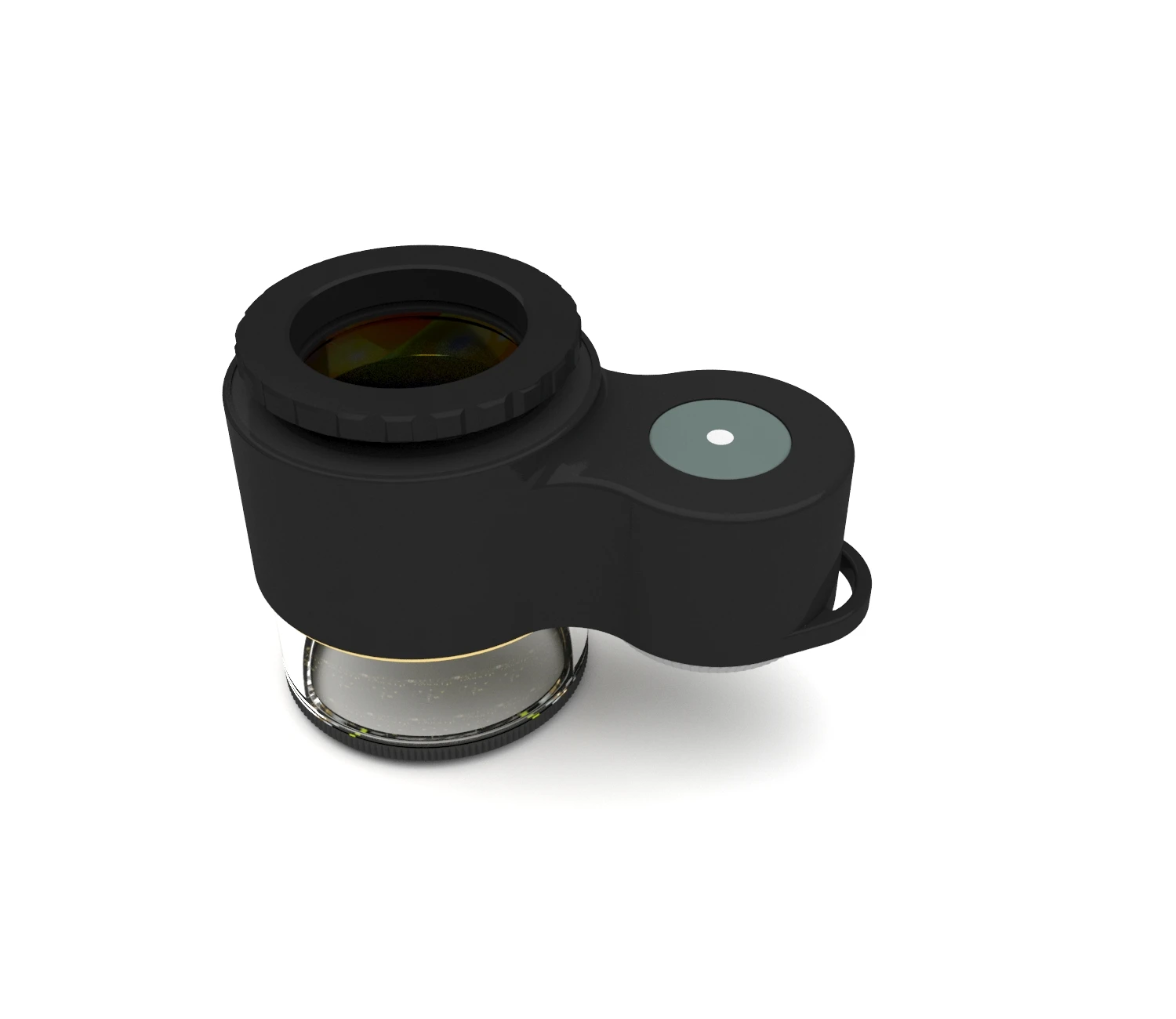 China supplier material ABS/Aluminum wholesale jewelry loupe 10x jewellers loupe