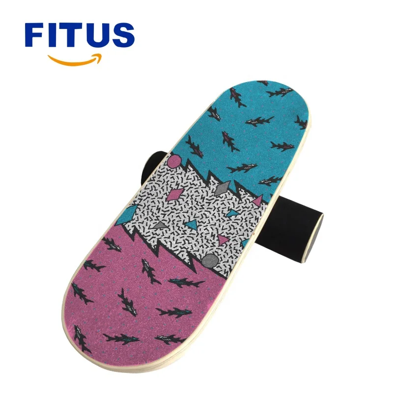 
FITUS Christmas Gift Colorful Design Balance Board With Roller 