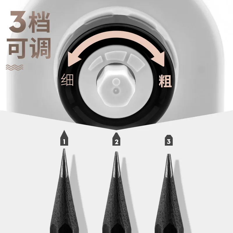 SUNWOOD Auto-feed Pencil Sharpener Manual for Office Home School  Classroom High Quality for Kids Stationery Adjustable Tip  X21