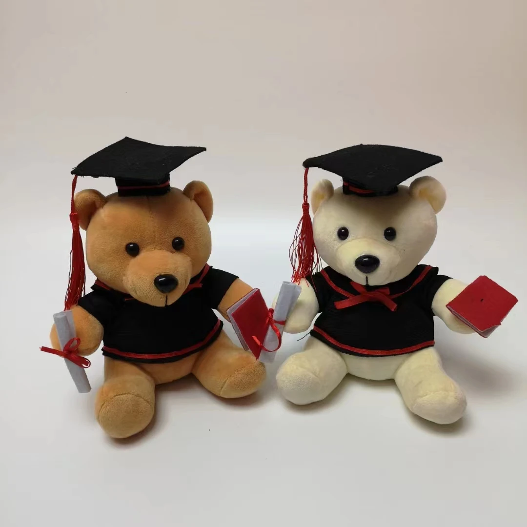 New design Graduation Bear Plushies Toy Doll Soft Graduation Teddy Bear Stuffed Toy Funny Teddy Bear Graduation Plush Toy gift
