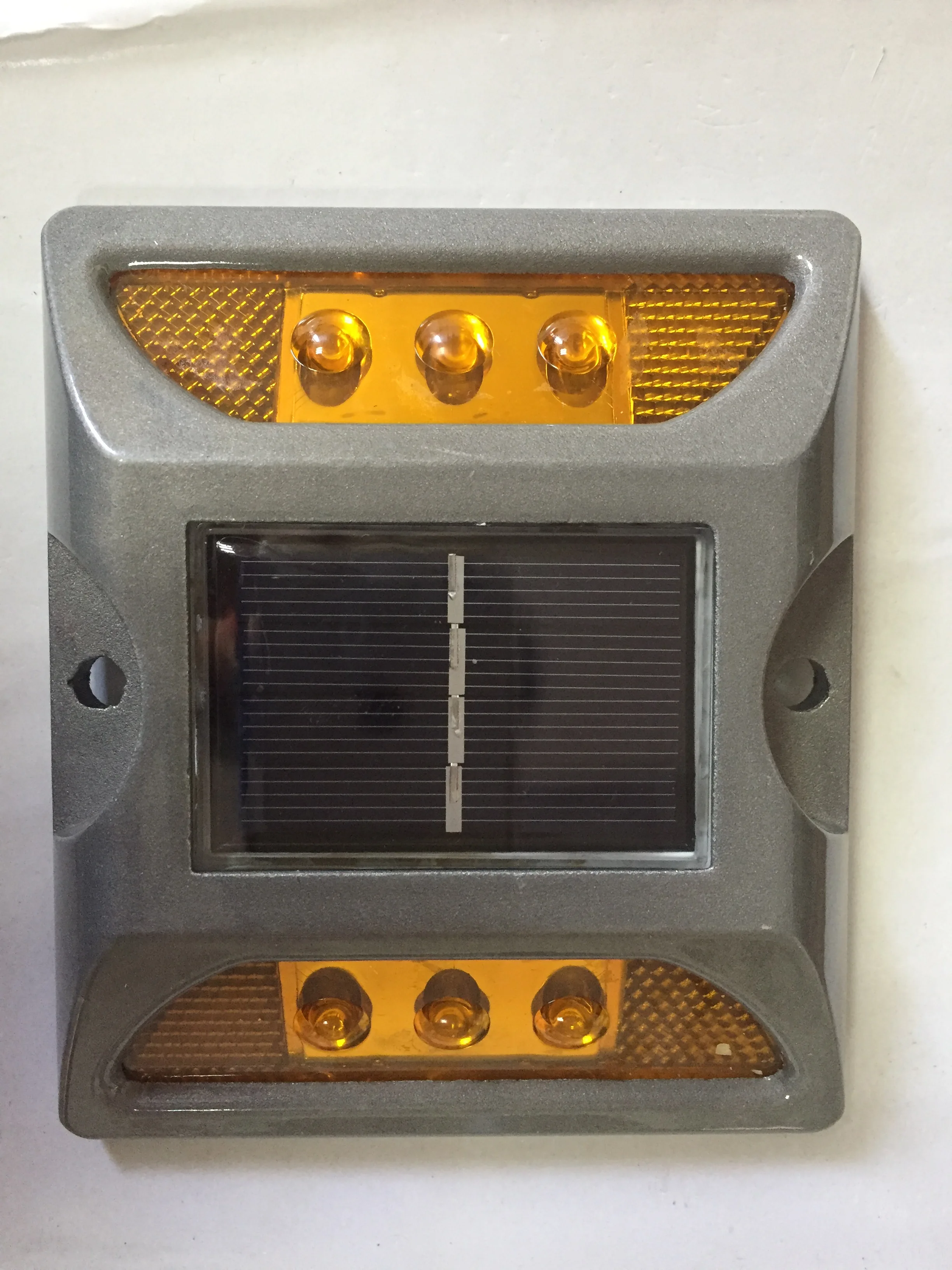 Highway LED Lamp Aluminum Outdoor Waterproof  Solar Powered Road Stud Light