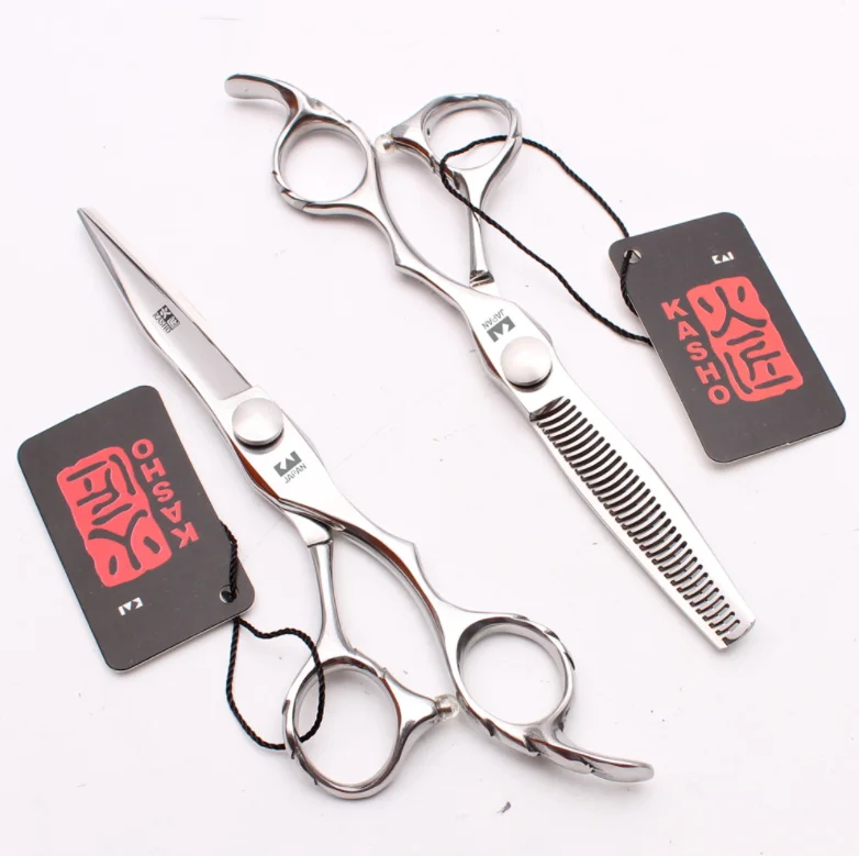 Hair stylist professional hairdressing scissors Japanese style hairdressing hair cutting scissor black