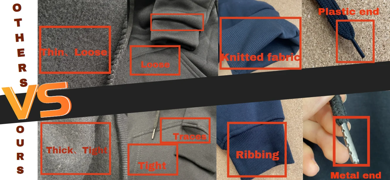 
High Quality Premium Full Zip Up Hoodies Custom Logo Heavyweight Embroidery Graphic Mens Cotton Zipper Hoodie For Men 