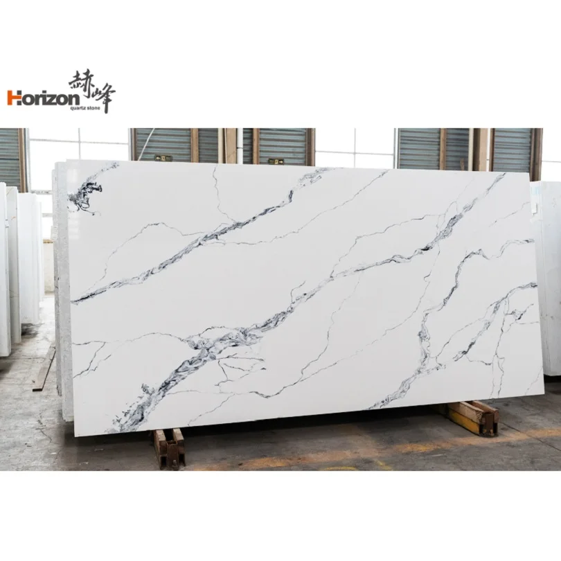 Horizon  artificial stone products artificial stone acrylic glass sheet decor panel rose quartz polished slab