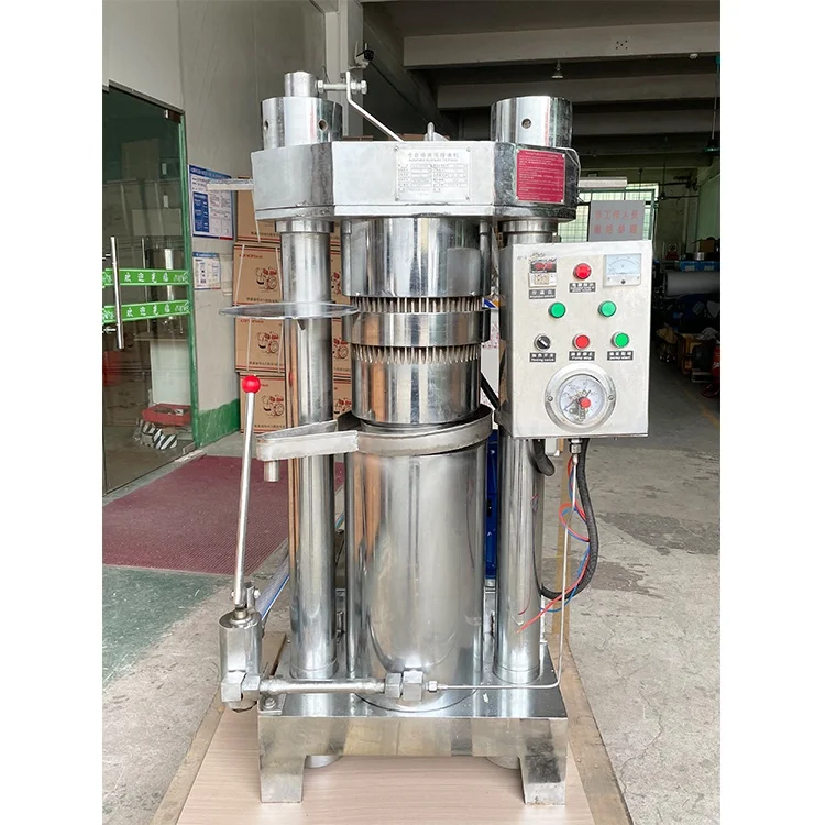 Almond Oil Press Machine/Olive /Small Cocoa Butter hydraulic oil press machine peanut