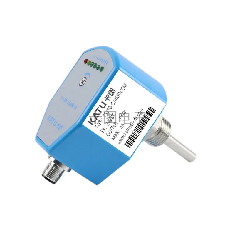 KATU FS110 stainless steel Liquid Flow Switch LED Indicators Flow Switch Sensor Water
