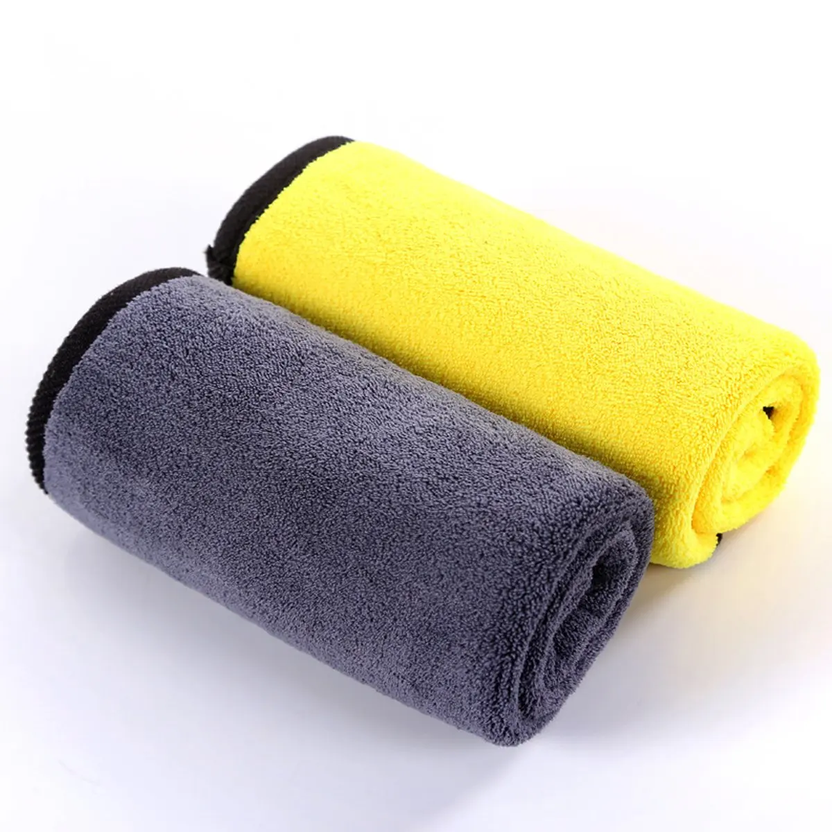 Automotive Microfiber Cloth  for Cars Wash Drying 500 GSM Thick Plush Cleaning Cloth Auto Detailing Absorbent Car Towels