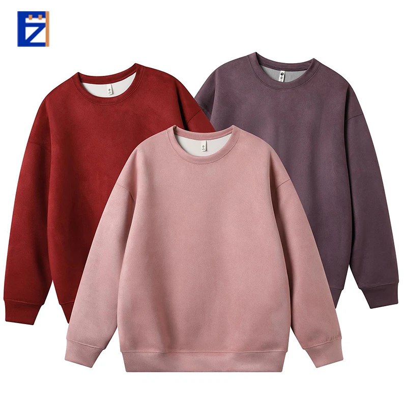 Brand Cropped Blank Man Oversized Long Rhinestone Branded For Drop Shoulder Zip Hoodies Men Sweatshirts