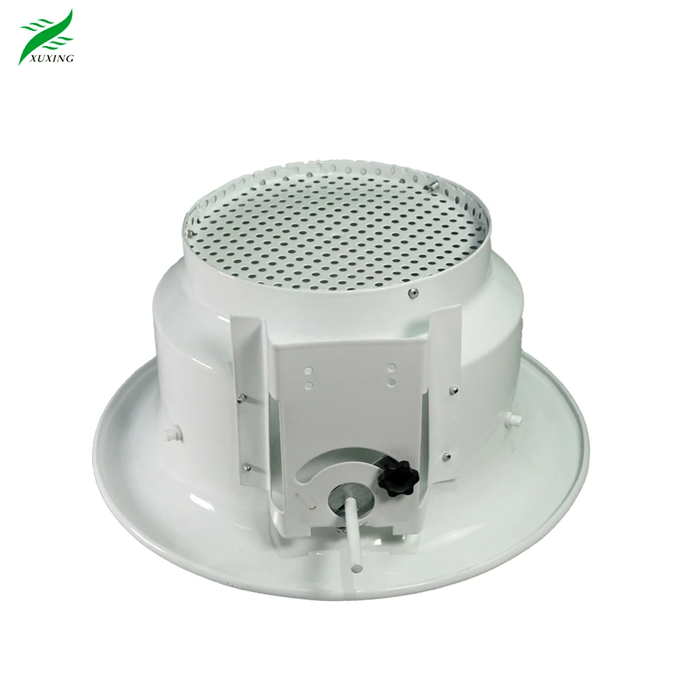 Hvac Ventilation Ceiling Adjustable Blade Air Volume Diffuser Aluminium Round Swirl Air Diffusers
