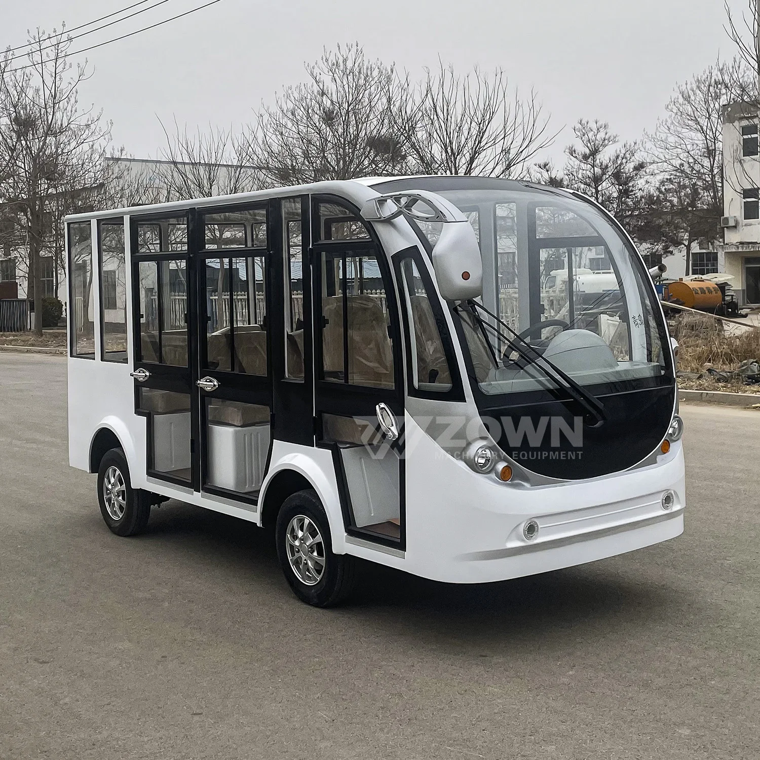 Wholesale 14 Seat Electric Sightseeing Bus 72V Electric Tour Bus Tourist Car