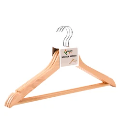 Top quality custom wooden coat hangers stand for clothes