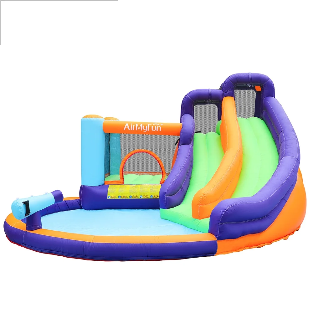 Airmyfun home use kids inflatable water slide jump house inflatable bouncer for sale