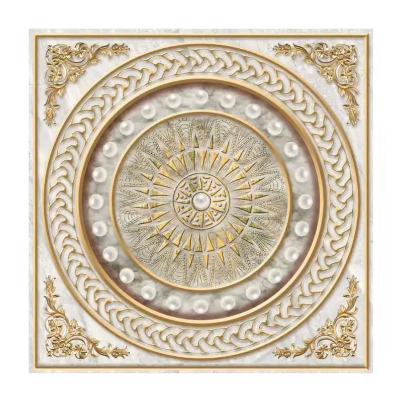 ceiling panels pvc  hot stamping pvc plastic ceiling tiles 595mm