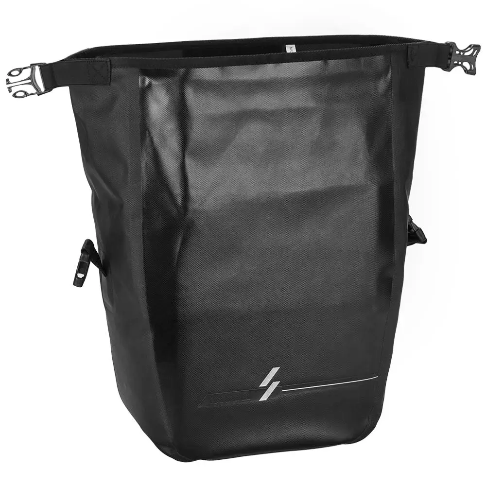 VANNO Wholesale Roll Up Waterproof Cycling Traveling Bicycle Rear Rack Saddle bag bike Pannier Bag with Shoulder Strap