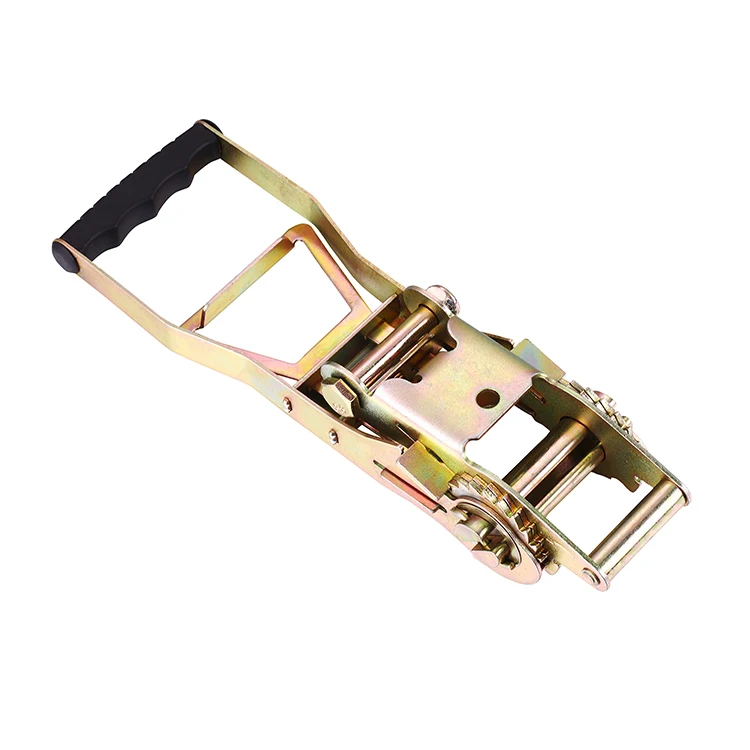 Wholesale Heavy duty zinc plated cargo belt webbing buckle manufacturer tie down metal ratchet lashing buckle