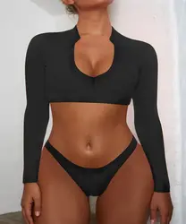 Wholesale New Sexy Transparent Tight Split Bikini Lady Bikini Costumes Erotic Lingerie Sets